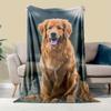 Custom Photo Cover: Custom Dog Portrait On Soft Fleece - Perfect for All Seasons