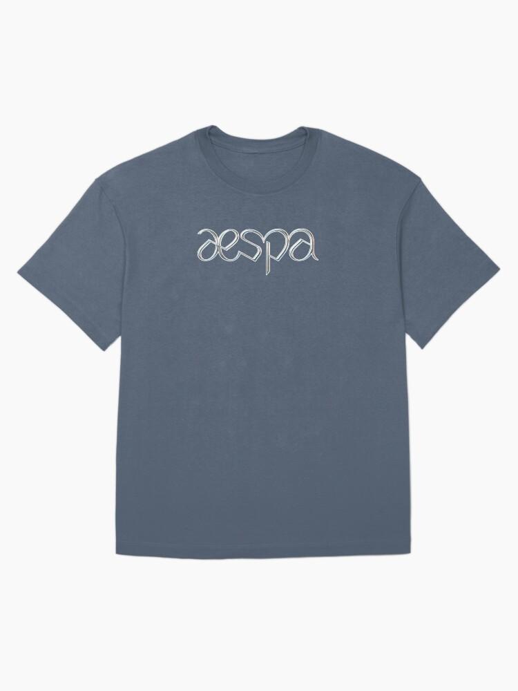Aespa Logo Oversized T-Shirt