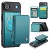 For iPhone Air Case JEEHOOD J05 Leather Mobile Cover with Detachable Magnetic Card Bag