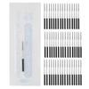 50pcs Lengthened Tattoo Needle Microblading Fast Coloring Eyebrow Tattoo Needle Accessory5RS