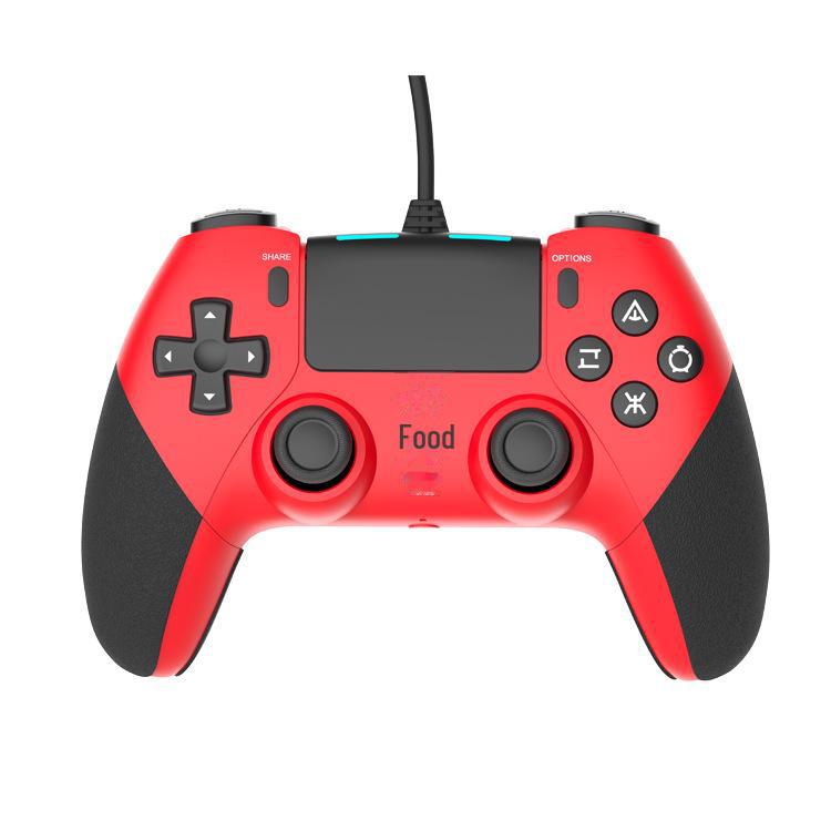 Проводной игровой контроллер PS4 с функцией шестиосевой вибрации