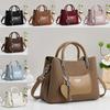 Pu Material Casual Single Shoulder Handbag With Zipper Pocket For Daily Use
