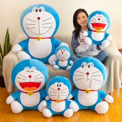 Новая милая мультяшная плюшевая игрушка Дораэмон, кукла, креативный синий толстяк, кошка Диндан, тряпичная кукла