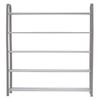 5-Tier Shoe Cabinet Gray