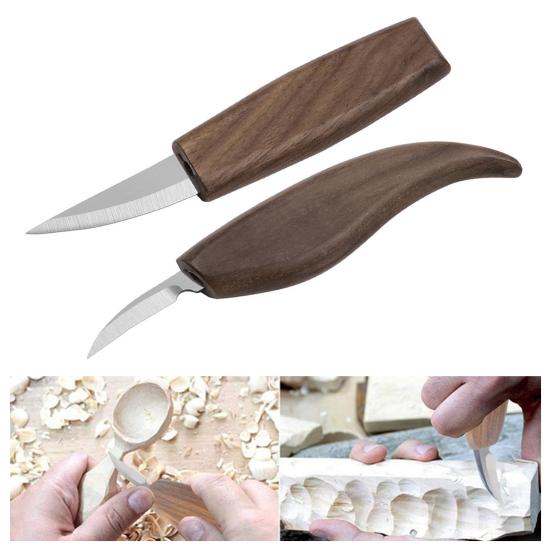 1 набор ножей для деревообработки, острые, высокопрочные, скульптурные, легкие, для резьбы по дереву, набор для резьбы по дереву