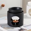 Ceramic Essential Oil Burner Incense Burner Holder Multifunctional Candlestick Tealight Candle Holder Home Office Bedroom Decor