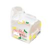 1PC Cute Square Breakfast Cups Kawaii Bottle Milk Carton Clear Wine Container Glass