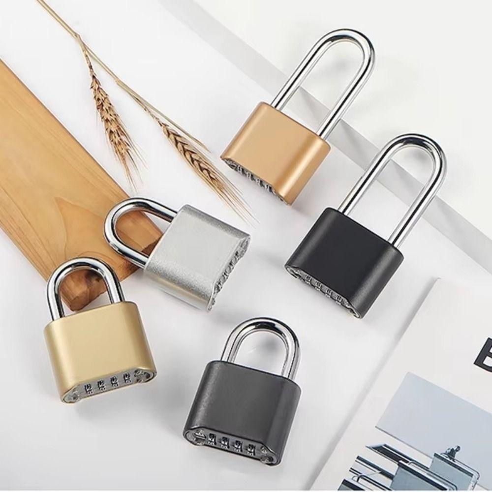 Waterproof Number Combination Padlock Safe Anti-theft Lock Practical 4-Digit Password Lock Toolbox