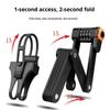 Bicycle Combination Lock Anti-theft Lock Mountain Bike Electric Vehicle Portable Folding Lock Portable Joint Bicycle Folding Lock