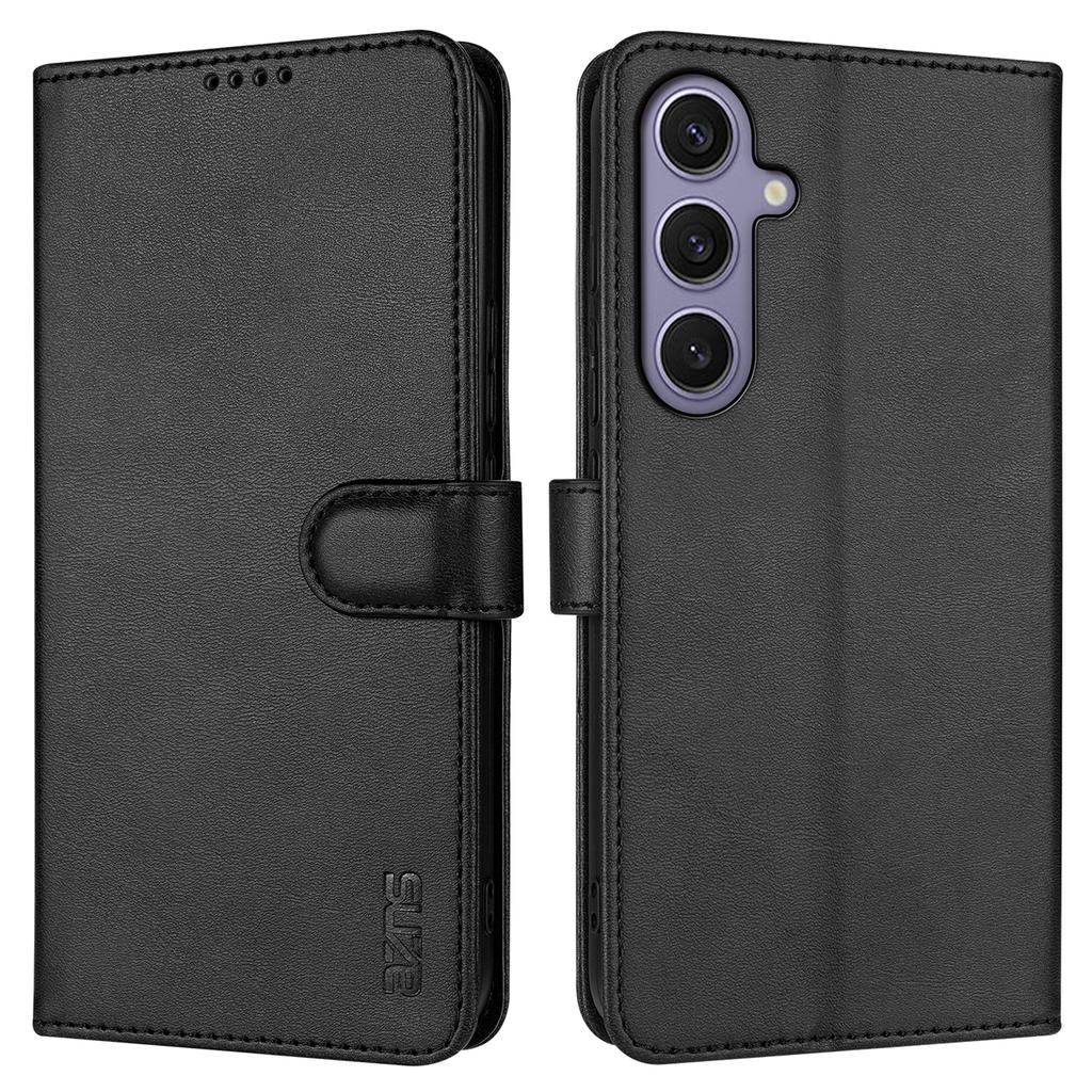 AZNS For Samsung Galaxy S25+ Case PU Leather Wallet Phone Cover