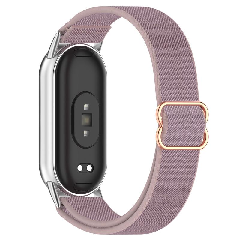 Нейлоновый трикотажный ремешок для Xiaomi band 9 8 NFC-ремешок Эластичный ремешок для часов для Xiaomi smart band 9 8 Чехол для ремешка аксессуары