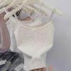 2025 Women's Summer White Lace Camisole - Pure Desire Outerwear & Innerwear Short Top