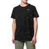 Футболка OFF WHITE с брызгами краски OMAA027R191850331088