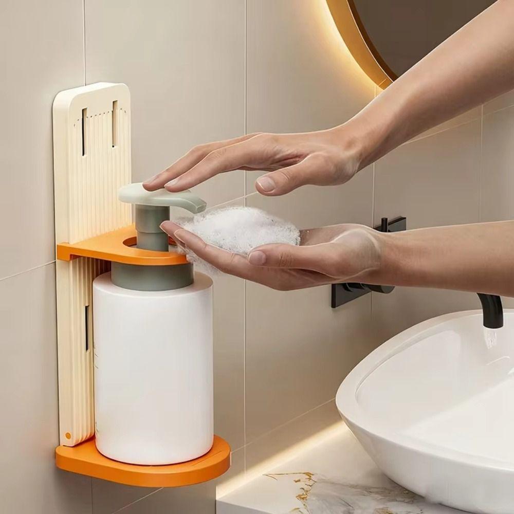 Adjustable Bathroom Storage Rack Wall Mounted Body Wash Storage Rack Multi-Purpose Shower Rack
