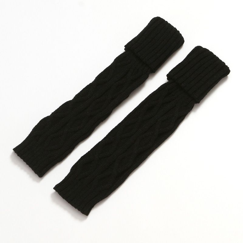 Женские вязаные крючком зимние носки для ботинок теплые вязаные шерстяные гетры длинные носки высокие теплые леггинсы
