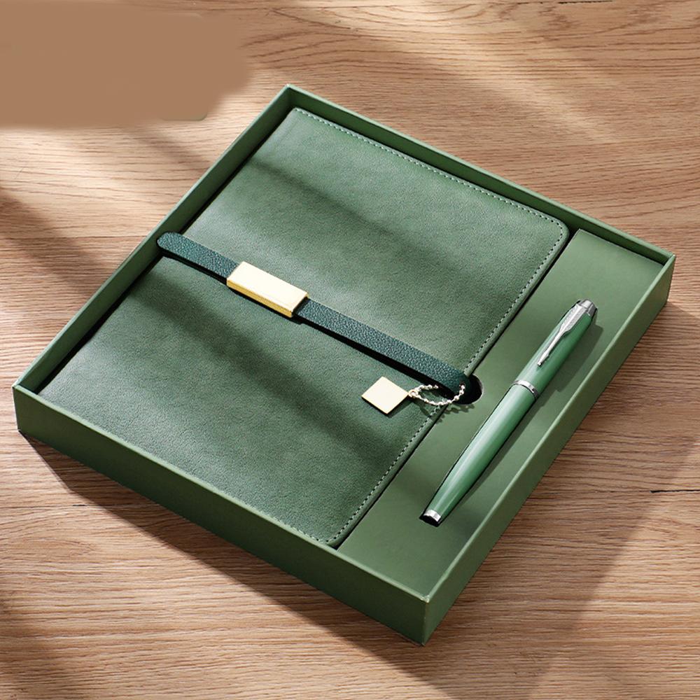 (Логотип можно выгравировать) Деловой блокнот А5 с пряжкой, студенческий блокнот, блокнот для записей встреч с подарочной коробкой, ежедневник, предметный блокнот