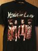 Постер Группы Kings of Leon Хлопковая Футболка для Мужчин Женщин S-2345XL GE528 Унисекс Футболка