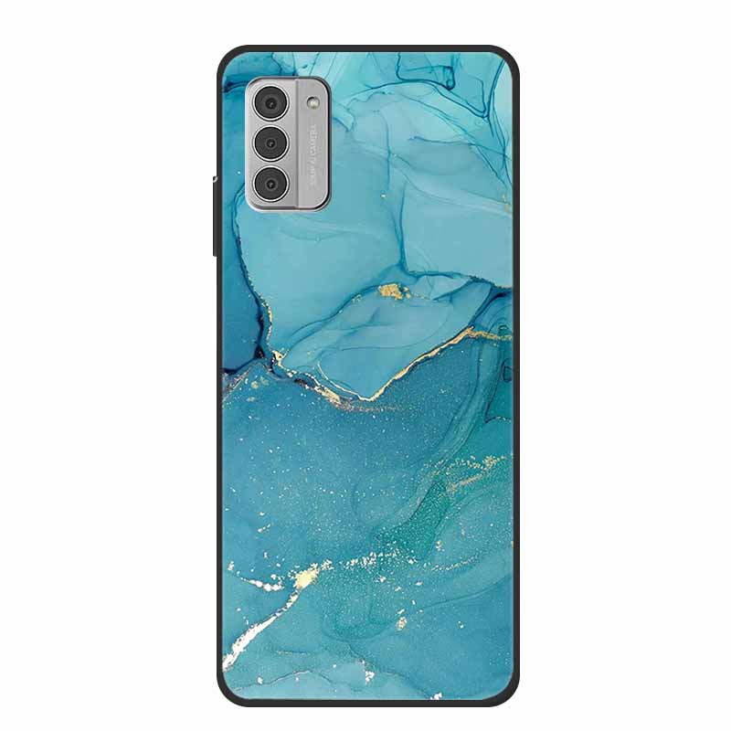 Чехол для Nokia G42 5G C300 Мраморный ТПУ Мягкий Силиконовый Чехлы для Телефона для Nokia C300 G42 Чехол для NokiaG42 5G Защитный Милый Бампер