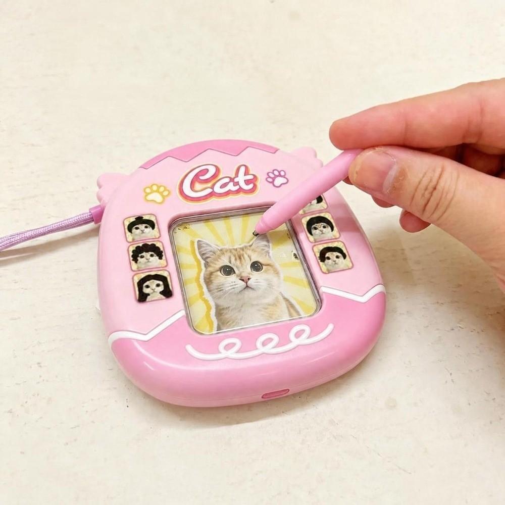 Funny Magnetic Drawing Painting Board Fidget Toy Cat Styling Pendant School Bag