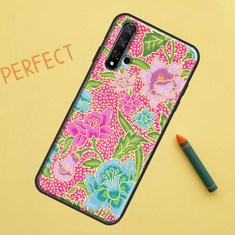 Батик Чехол для Huawei Nova Y91 Y70 Y72 Y73 Y60 Y90 Y61 8i 7i 11i 12i 12s 9 10 SE P20 P30 P40 Lite