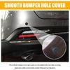10PCS Car Rear Bumper Radar Hole Cover Plugs, Bumper Sensor Hole Plugs, Rubber Auto Body Rear Bumpers Plug, Auto Exterior Accessories Car Bumpers