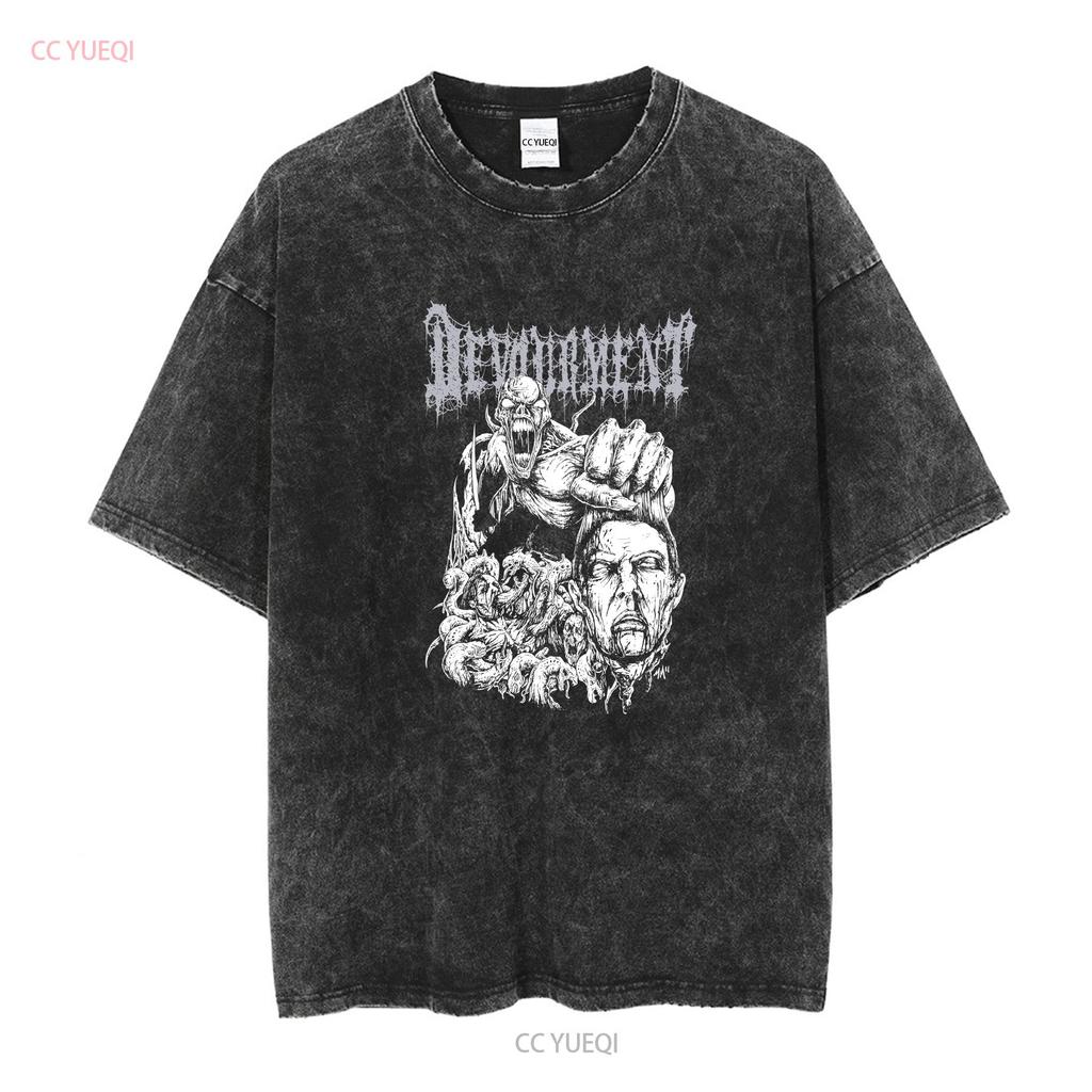 DEVOURMENT SLAM РУБАШКА kraanium abominable putridity cephalotripsy condemned винтажная Постиранная мужская Удобная Мягкая Немного