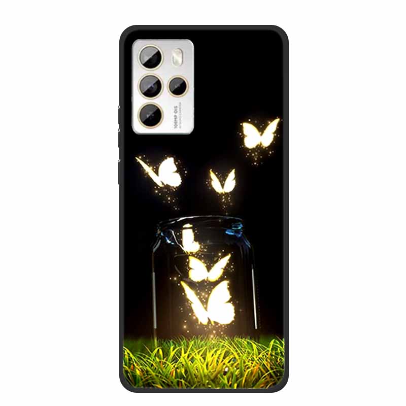 For HTC U23 Pro 5G Case Animals Silicone Soft TPU Phone Cases For HTC U23 Pro 2023 HTCU23 2QCB100 Protector Cartoon Wolf Coque