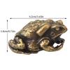1pc,Animal Theme Metal Toad Figurine, Versatile Indoor & Outdoor Decor