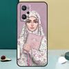 Мусульманская Исламская Девушка Глаза Хиджаб Для Realme 11 10 12 13 14 Pro Plus GT 7 6 5 Pro GT 6T C67 C61 C53 C51 C21Y C25S C75 C55 Чехол