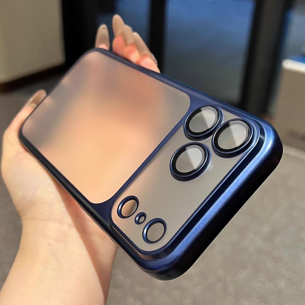 Официальный матовый полупрозрачный тонкий чехол Cosmic Orange для iPhone 17 Pro Max Air Series, бампер для 17 Pro