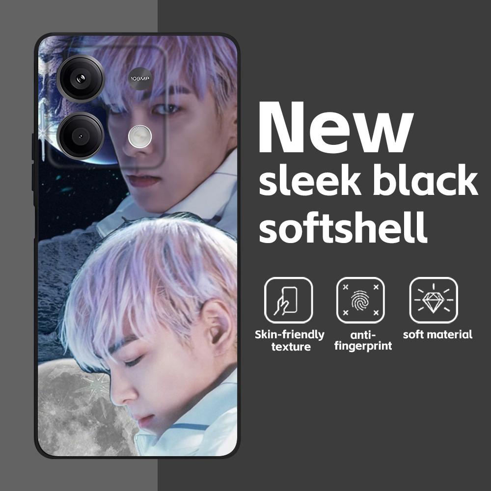 Famous singer B-BIGBANGES  Phone Case For Redmi Note 14 13 12 11 Pro Plus S 5G 14C A3 Soft Black Phone Cover