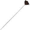 Ostrich Feather Duster Pole up to 72 Inch,Extendable Feather Duster Used for Home Cleaning Ceilings Furniture Fans