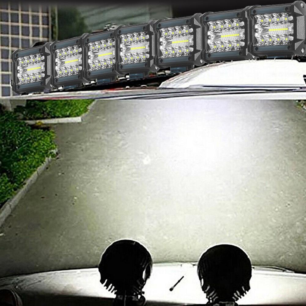12V LED Light Bar 60W Combo(Flood+Spot) Dust-proof Weather-proof