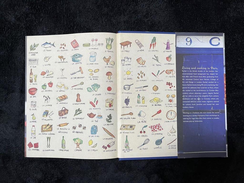 [USED] Rachel Khoo Cookbook Recipes Parisian Little Kitchen Photo Collection