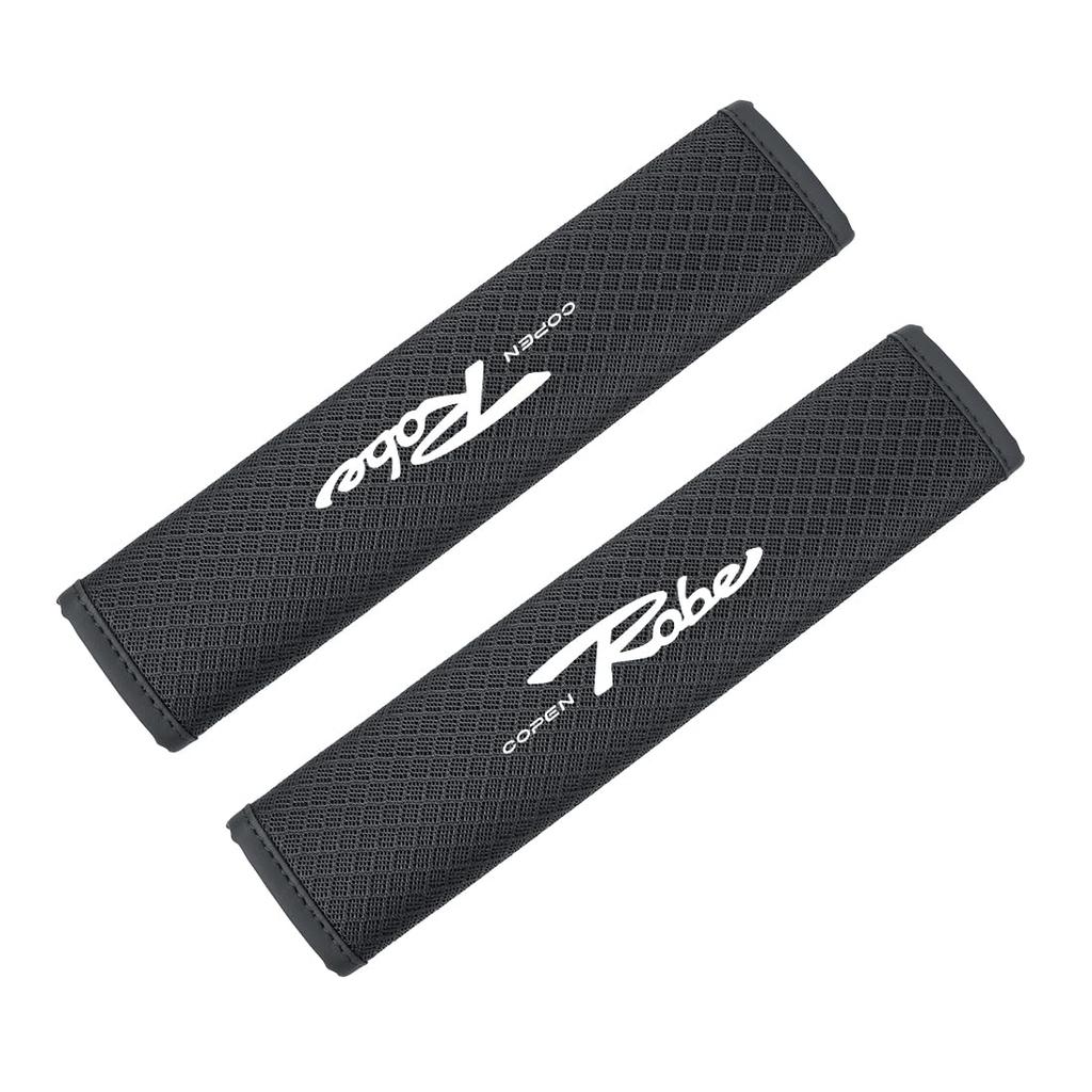 Compatible with Toyota Copen Car Seat Belt Covers for Shoulder and Neck Compatible with All Copen Robe S Pressure Ice Silk Fabric Seat Belt Cooling