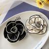 New Fabric Flower Brooches for Women Multi-layer Suit Sweater Badge Black White Lapel Pins for Women Luxury Jewelry Accessories