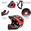 Lixada Kids Detachable Full Face Bike helmet Children's Sports Child Cycling mtb Motorcycle Skateboarding Roller Skating Helmet
