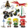 MOC Игровые Фигурки Brickheadz Link Bricks Мотоцикл Транспортное Средство Совместимые Строительные Блоки Игрушки Для Детей Взрослых Друзей Подарок Medol