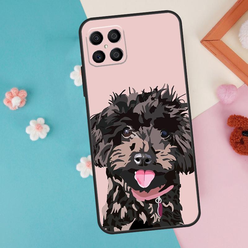 Чехол с рисунком пуделя для Honor Magic 7 Lite 5 6 Pro Honor X9a X8a X8 X9 X8b X9c X9b 50 70 90 200 Lite