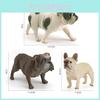 Bulldog Figurine Pvc Craft Toy For Miniature Garden And Micro Landscape