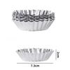 10 шт. Кружевные формы для яичных тарталеток из алюминиевого сплава Португальская тарталетница Форма для кексов и пирогов Инструменты для выпечки