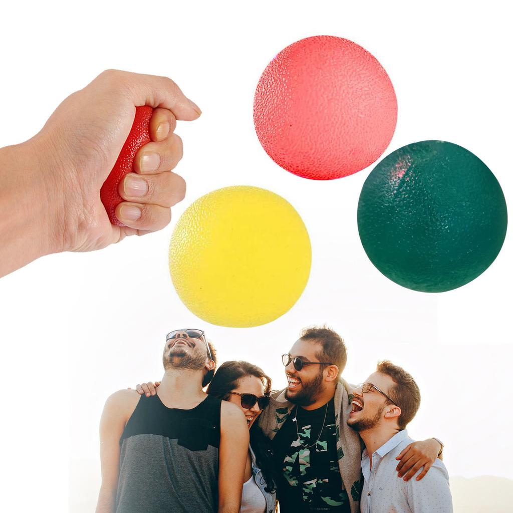 Мяч для снятия стресса с ручным тренировочным устройством, подходящий для взрослых и детей