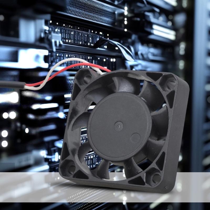 5V USB PC Router Fan 40mm Cooling Fan Brushless Portable Cooling Fan Replacement for Router Modem TV Box Electronic