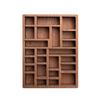 Variety Grids Mini Jewelry Holder Brown Dollhouse Shelf NEW Miniature Trinket Shelf  Ornaments