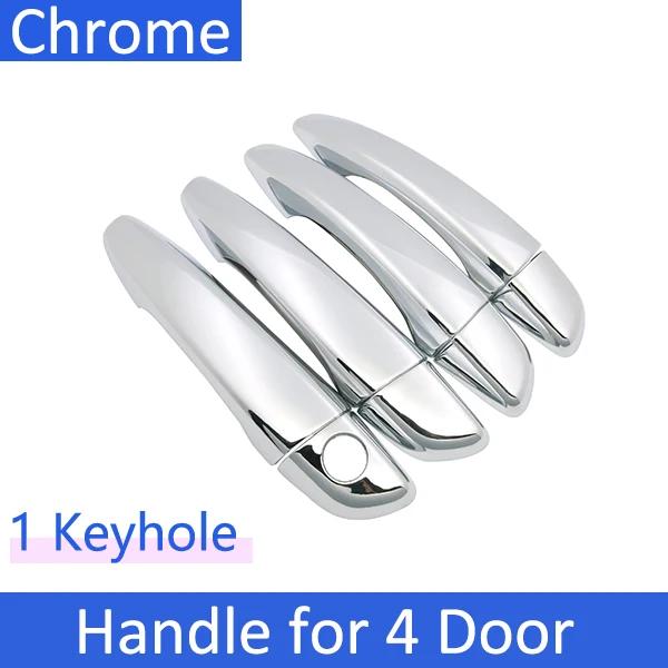 for Peugeot 5008 MK2 P87E 2017 2018 Chrome Door Handle Cover Car Accessories Stickers Rustproof Catch