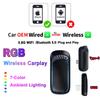 RGB Colorful Carplay Wireless Adapter Smart AI Box Car OEM Wired Carplay To Wireless Carplay USB Dongle MINI Car Play