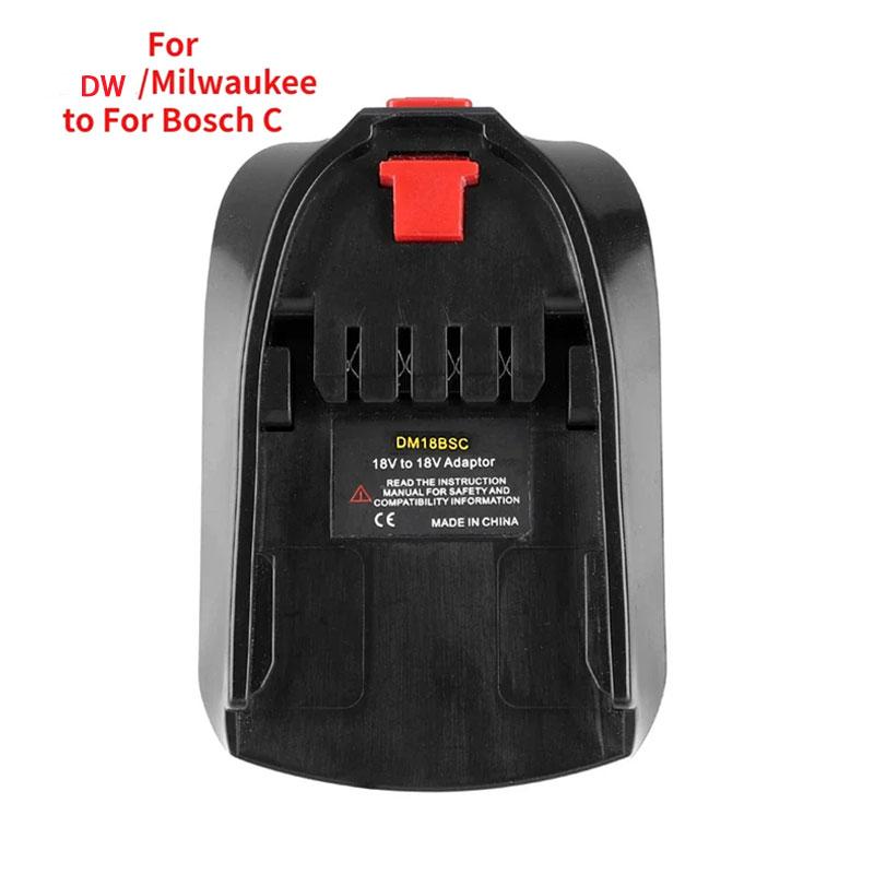 Адаптер-преобразователь аккумулятора Для Dewalt Для Bosch/Makita/Milwaukee 18V Li-ion Аккумулятор Преобразование для использования в инструментах Bosch C 14.4V/18V