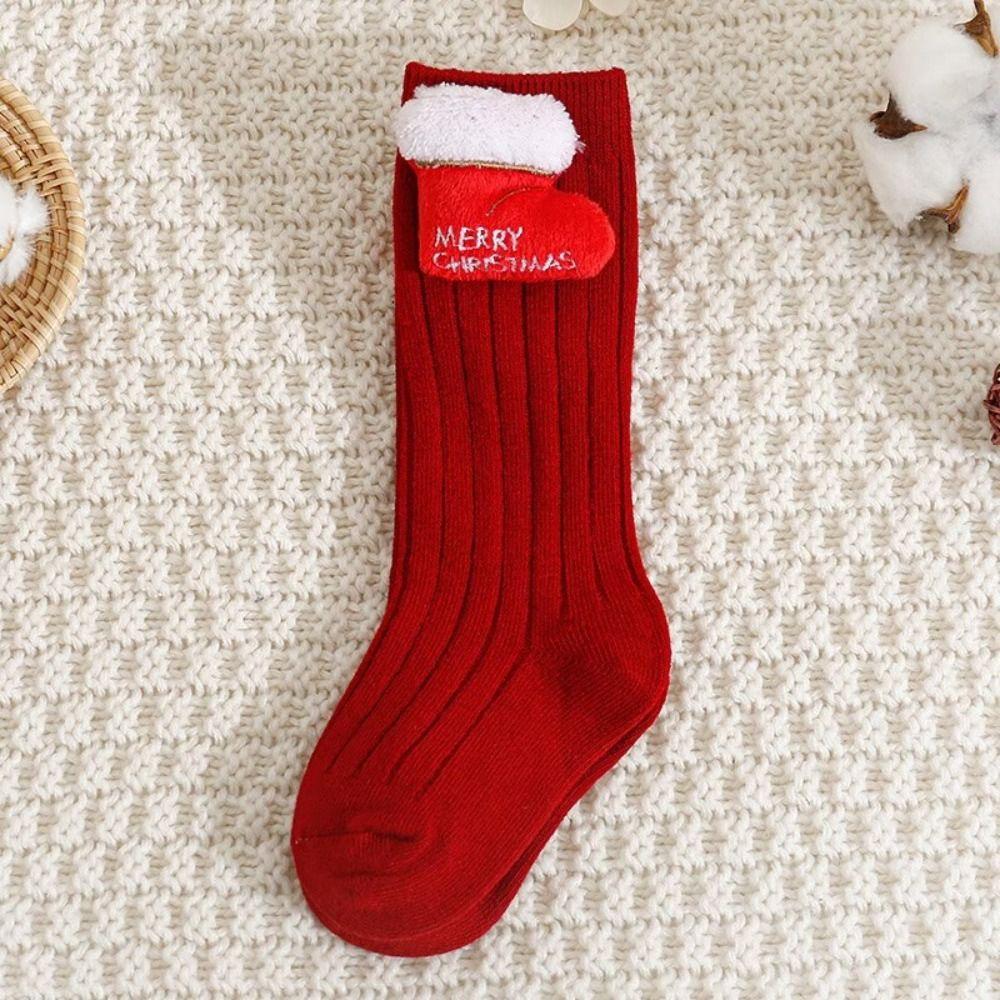 Мультяшные животные средней длины носки мягкие хлопковые носки новые рождественские детские носки