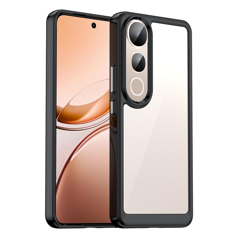 Новый прозрачный цветной ТПУ чехол для Vivo V50 Lite 5G 4G Защитная крышка Прозрачный Coque Fundas