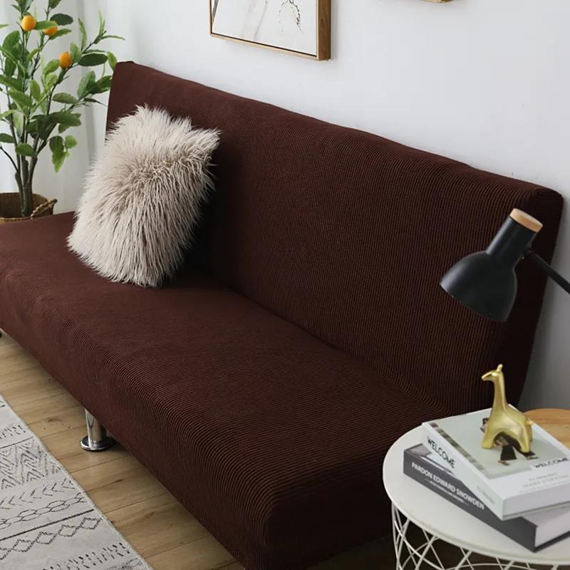 Чехол для дивана-кровати, универсальный утолщенный, универсальный, эластичный, складной, без подлокотника, чехол для ленивого дивана-кровати, чехол для дивана